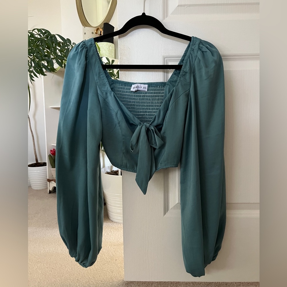 Hello molly blouse with billowy sleeves